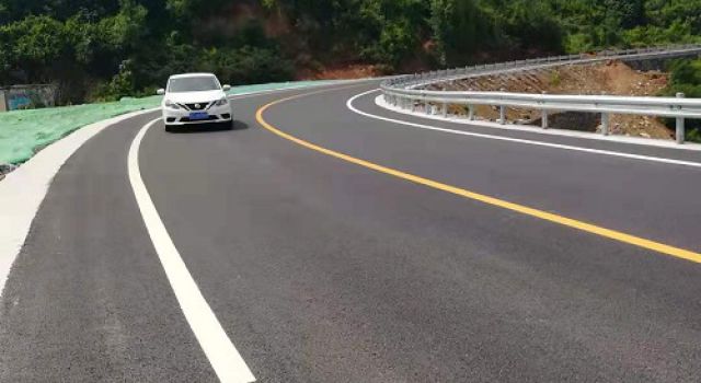 淄川区淄中路建设项目顺利通车