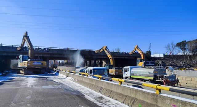 助力经十路东延工程建设，淄川立交重建开启新篇章！